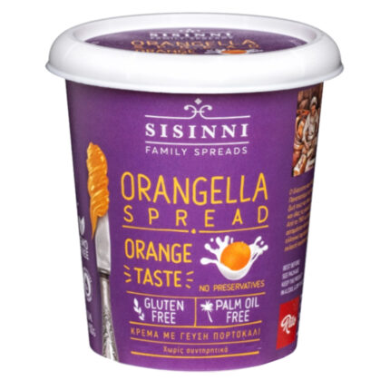 SISINNI ΚΡΕΜΑ ΠΟΡΤΟΚΑΛΙ 400gr. - (ORANGELLA)