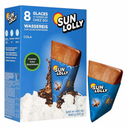 SUN LOLLY ΓΡΑΝΙΤΑ (60ml x 8τεμ.) - (COLA)